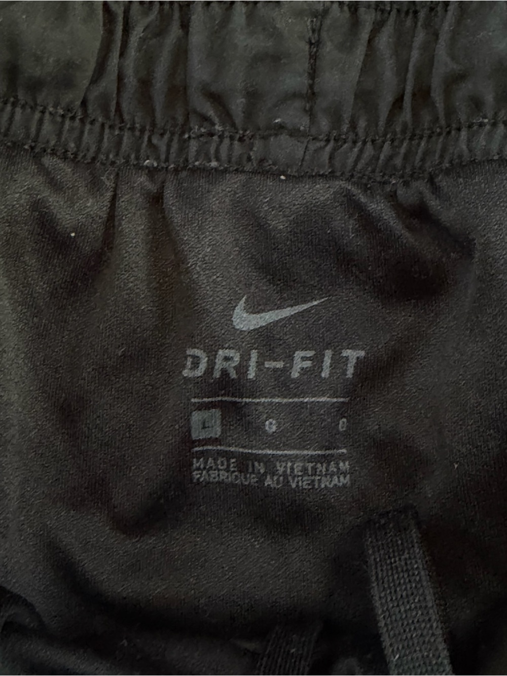 Nike Women's Black Athletic Running Shorts - Picture 2 of 3